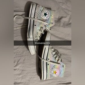 Converse Multicolor Striped High-Tops